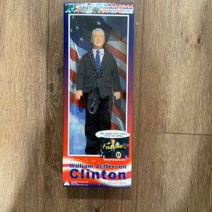 Talking William Jefferson Clinton doll